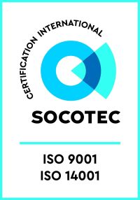 Certifications Socotec ISO 9001 et 14001